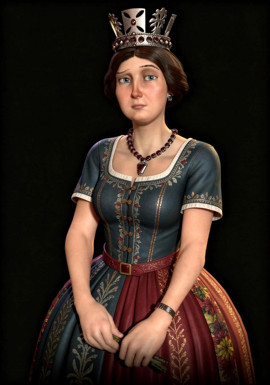 Personaje de videojuego en microbikini