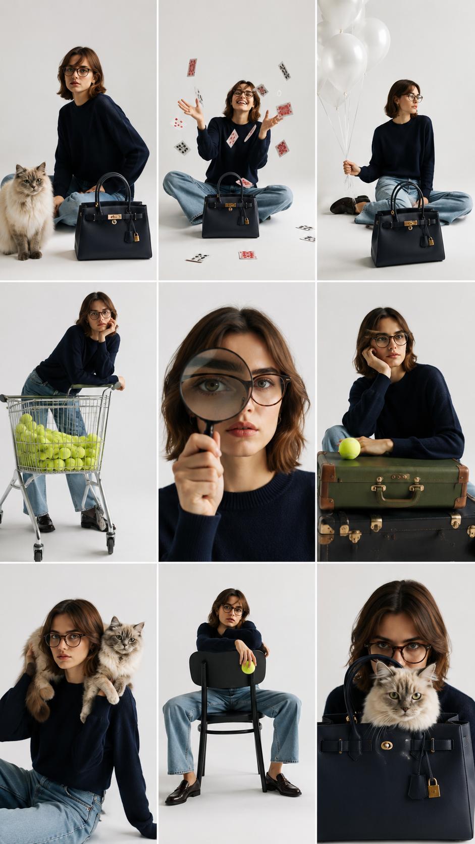 Surreal High-Fashion Editorial Collage